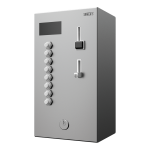 Automat od czterech do ośmiu prysznicy, 24 V DC, wybór prysznica przez użytkownika, sterowanie interaktywne