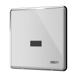 Spłukiwacz pisuarowy na podczerwień z skrzynką montażową, powierzchnia błyszcząca, 6 V