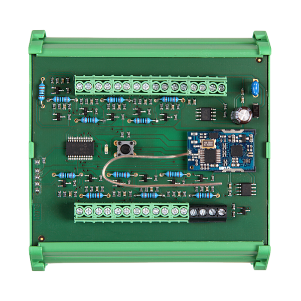 Rozdzielacz przycisków na DIN listwę