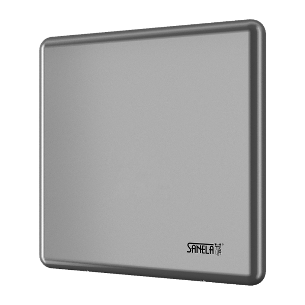 Czasowy spłukiwacz pisuarowy, powierzchnia matowa, 230 V AC